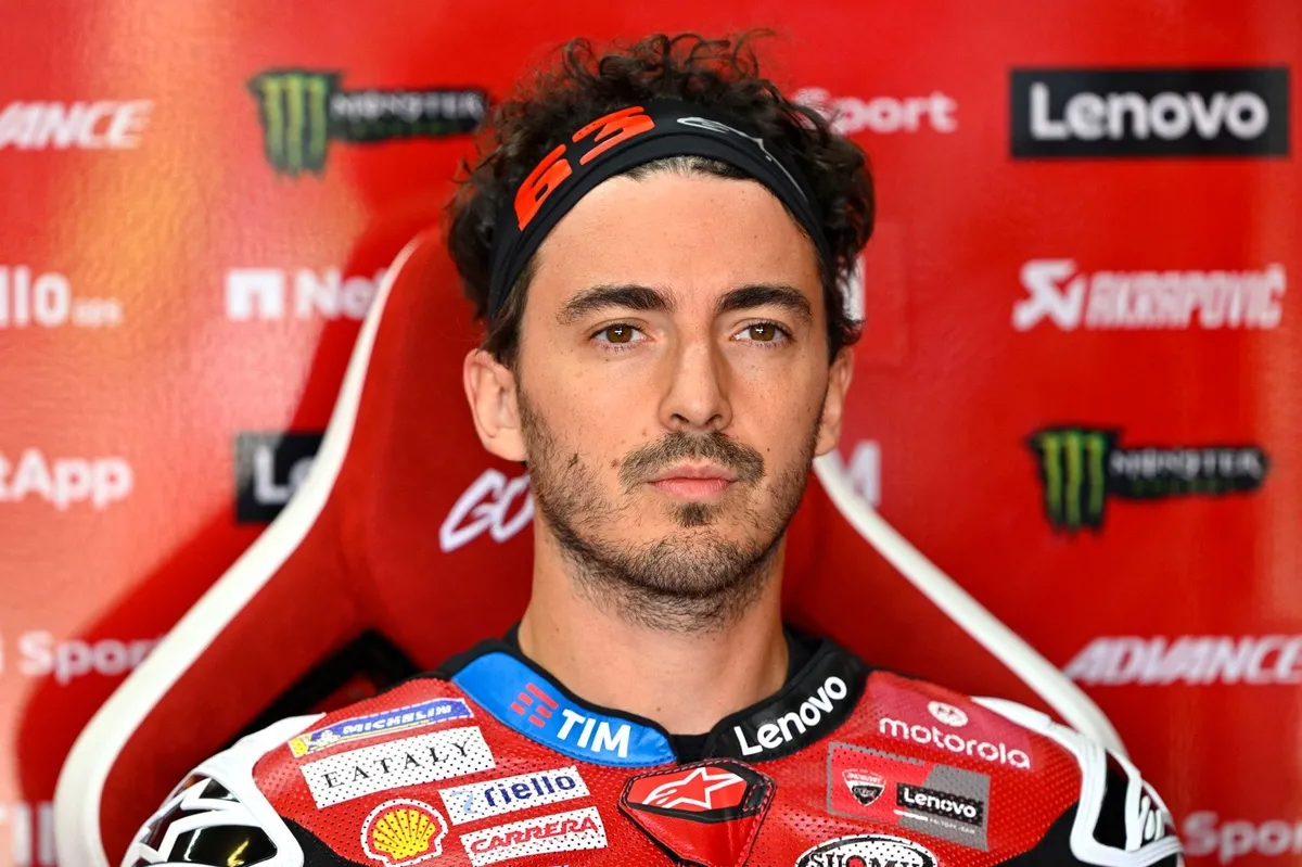Bagnaia Stops on Track to 'Calm Down' After Frustrating Aragon Practice