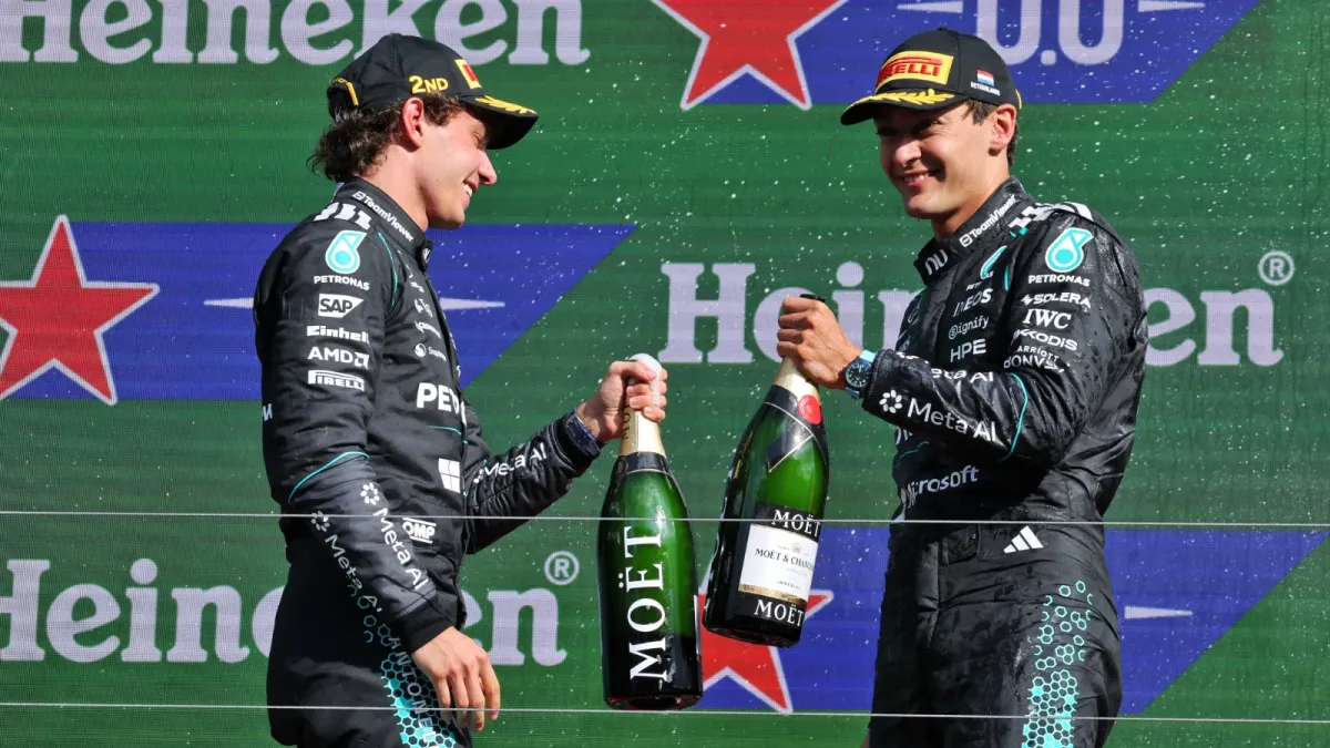 Steiner: Russell's Mercedes Fate in His Own Hands