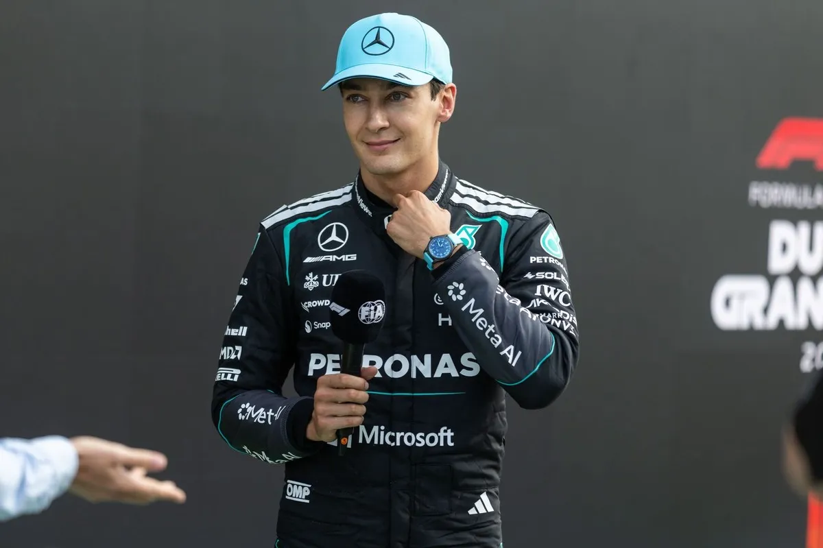 George Russell Ajak 170 Karyawan Mercedes ke Arena Gokart Silverstone