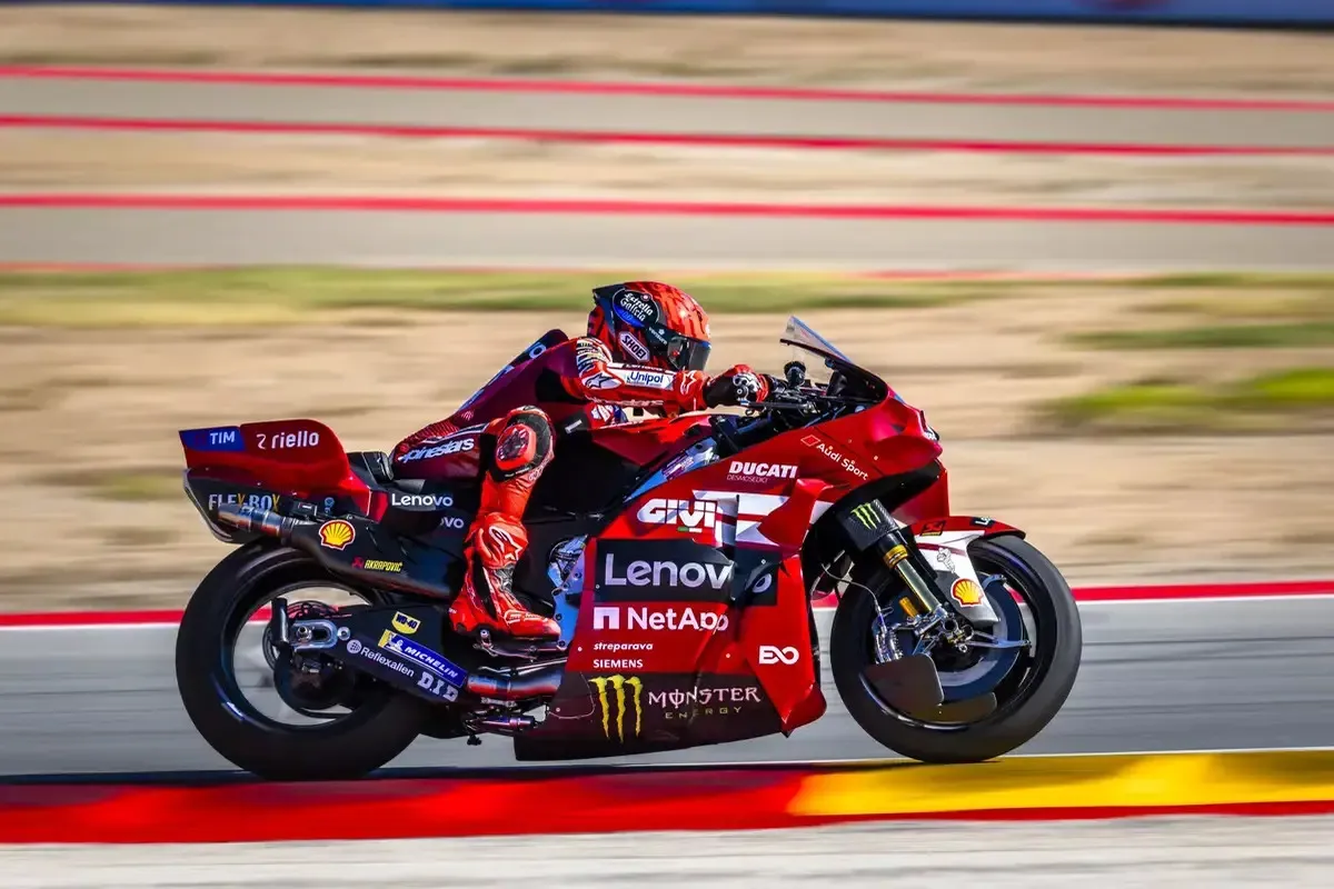 Berita MOTOGP: Marquez Menang Lagi di Aragon, Bagnaia Crash, Martin P5