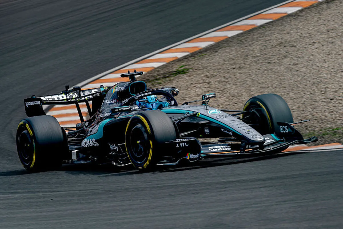 Sprint F1 Belanda: Russell Menang, Leclerc P2, Norris P3