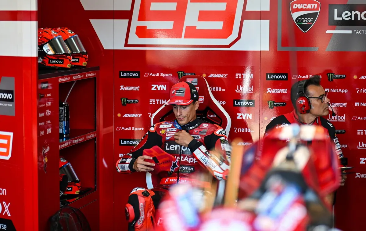 Marc Marquez 'Far from the Podium' After Silverstone MotoGP Practice