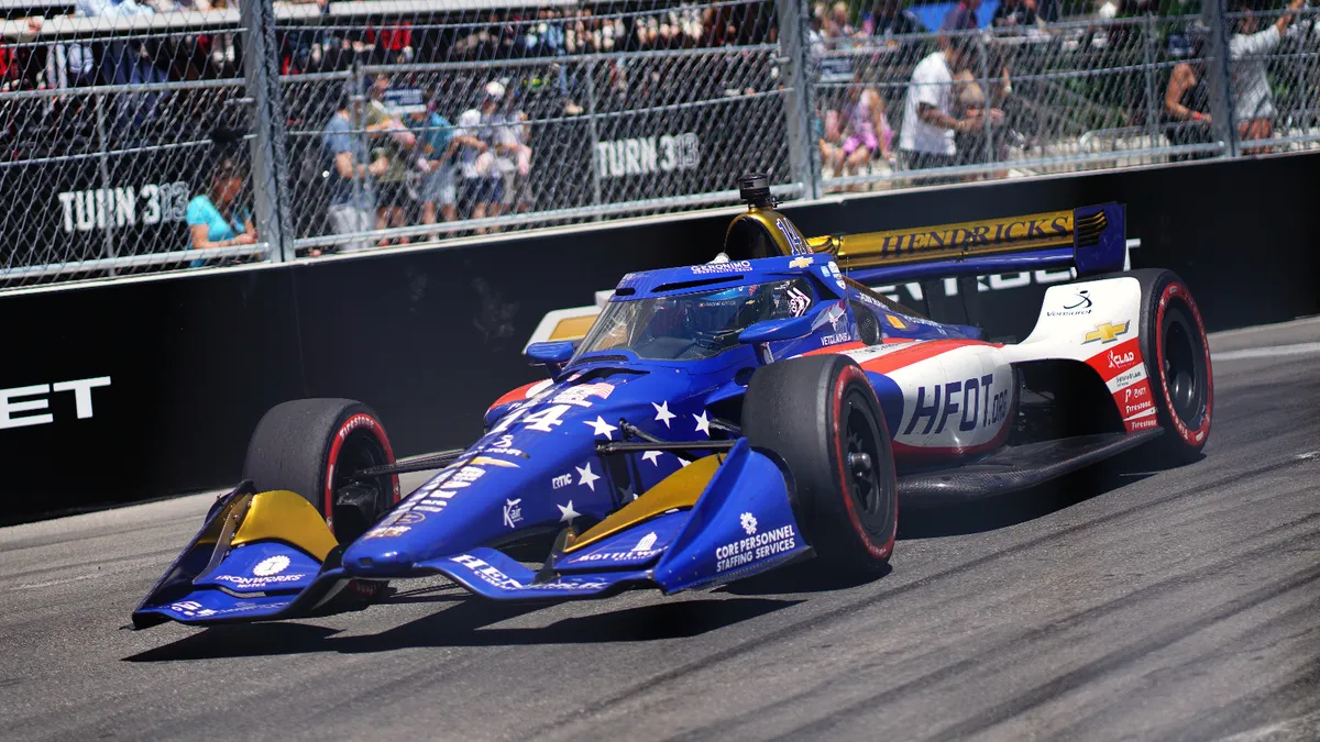 Ferrucci Gets Grid Penalty for IndyCar's Washington Race