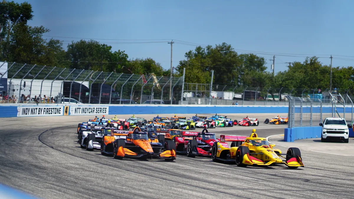 O'Ward Wins IndyCar Milwaukee Race 2, Newgarden Crashes Out