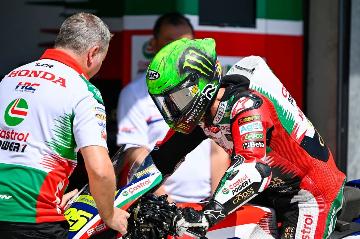 Zarco Back on a Bike Three Months After Serious Barcelona Injury