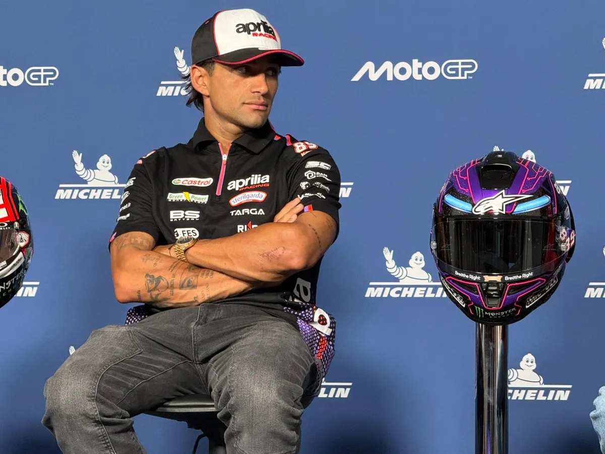 Jorge Martin Focuses on Aprilia Progress, Not Beating Marquez in Aragon