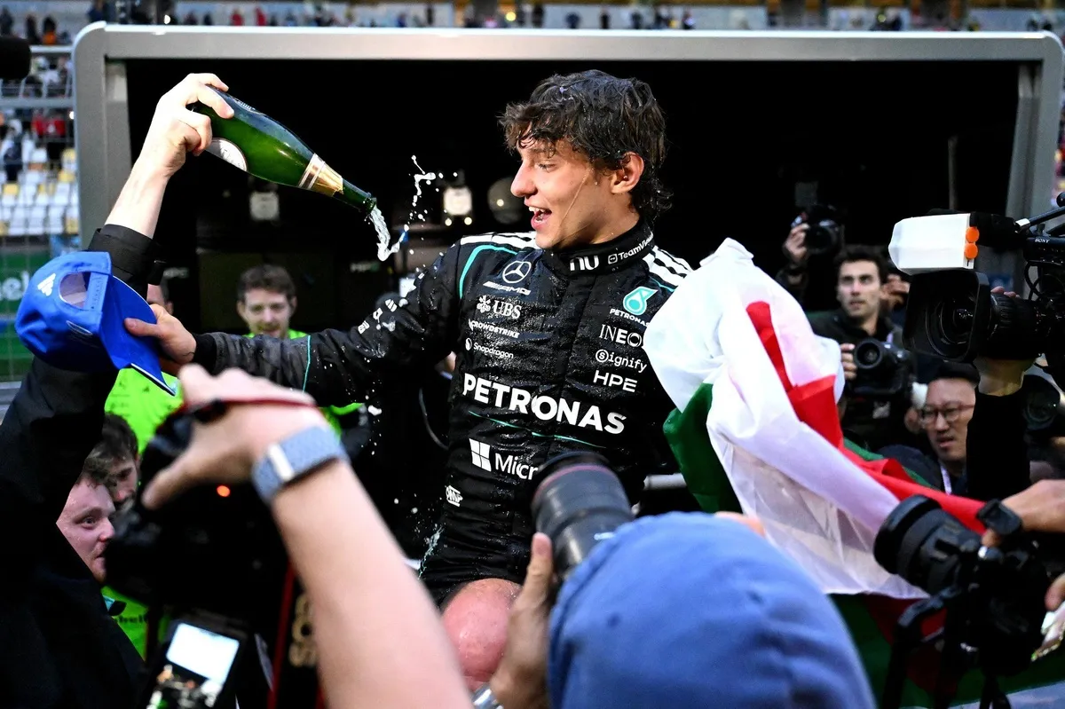 Kimi Antonelli Reveals Mercedes Let Him Keep Original F1 Win Trophy
