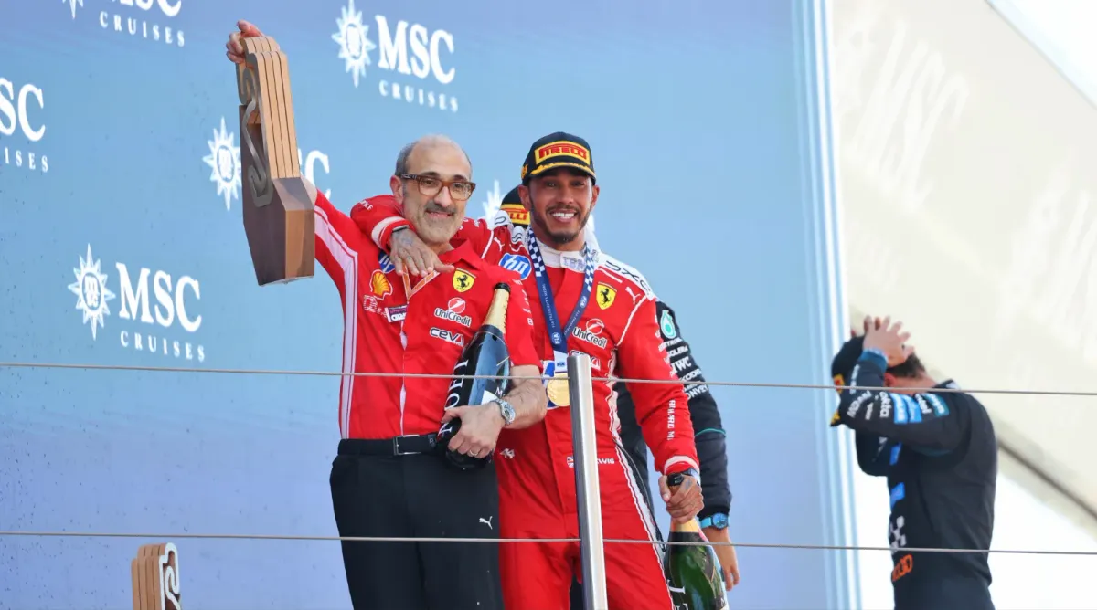 Hamilton Finds 'Italian Bono' at Ferrari, Career Resurgence