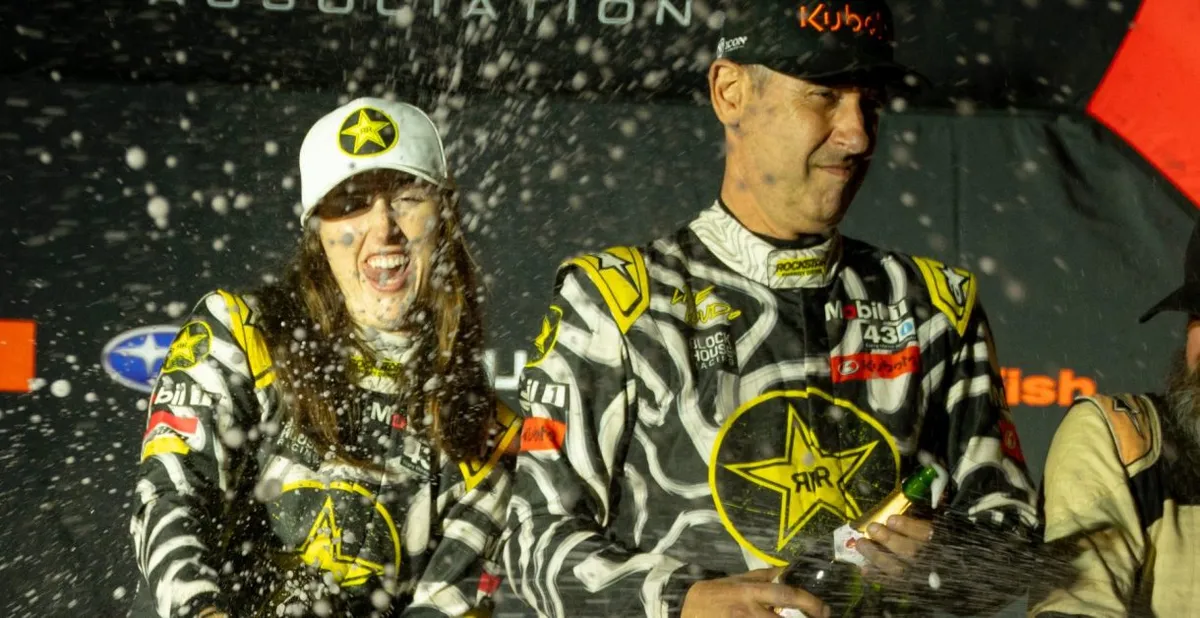 Lia Block Takes First US National Rally Win at Ojibwe
