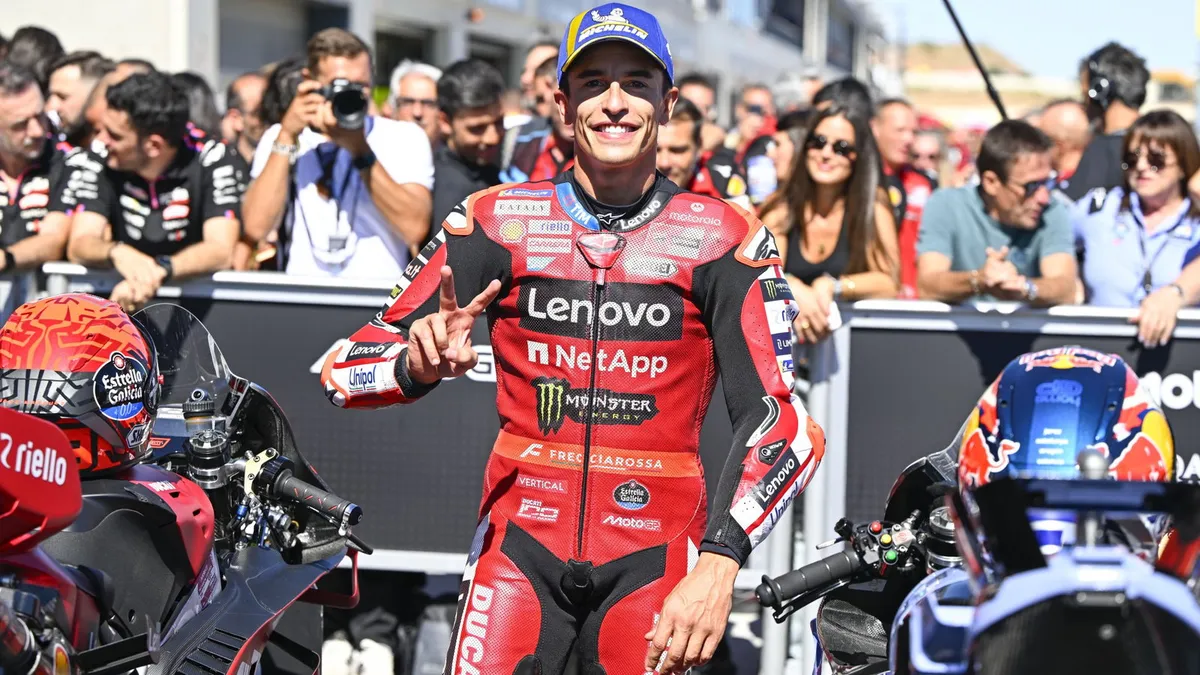 Marquez Cruises to Aragon Sprint Win, Cuts Martin's Lead