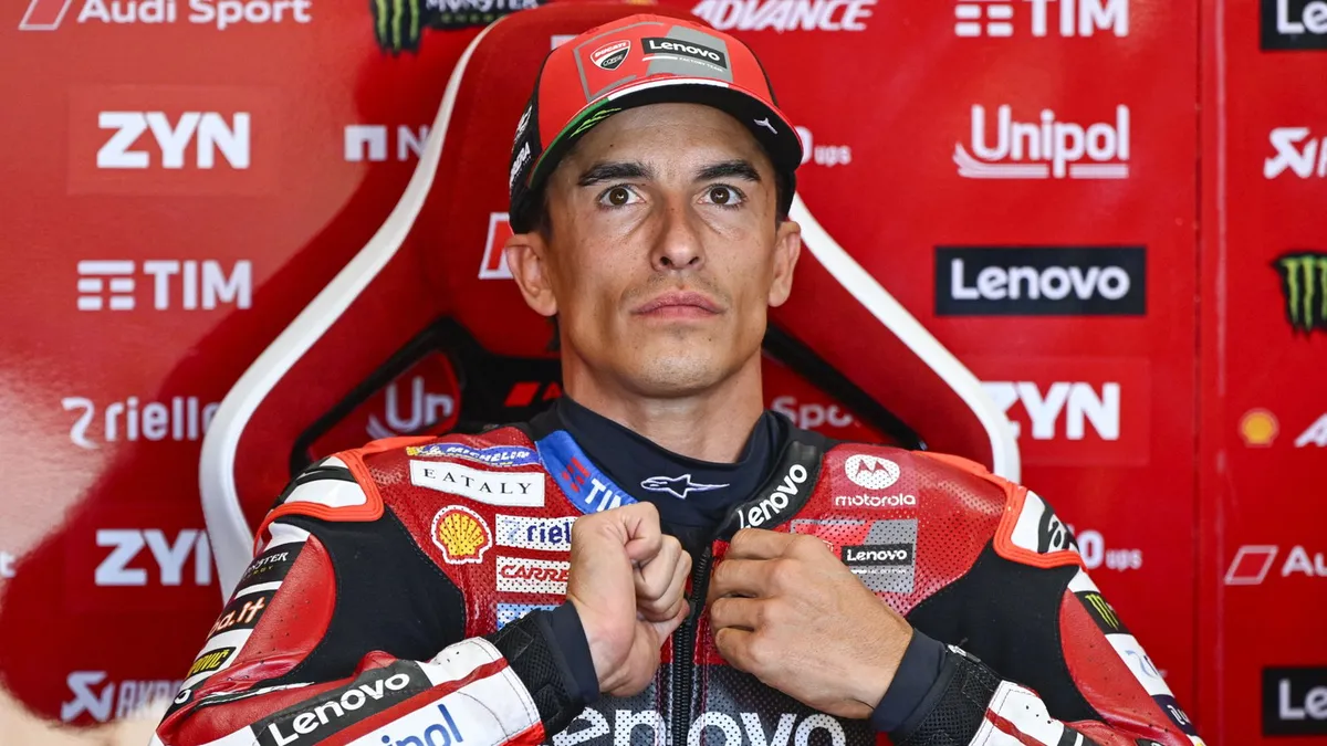Marc Marquez 'far from podium' after Silverstone MotoGP practice