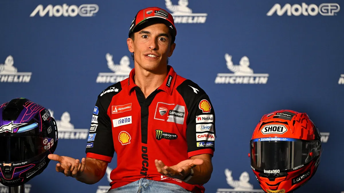 Marquez's Silverstone Arm Issue 'a Shock' for Ducati, Says Tardozzi
