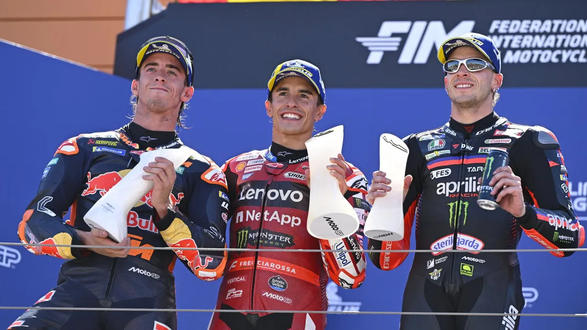 Marc Marquez Menangi Aragon, tapi Bezzecchi Pemenang Sebenarnya?
