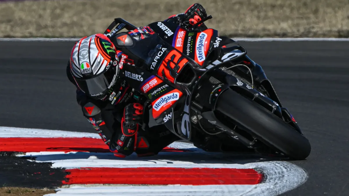 Bezzecchi Breaks Lap Record to Clinch Aragon MotoGP Pole