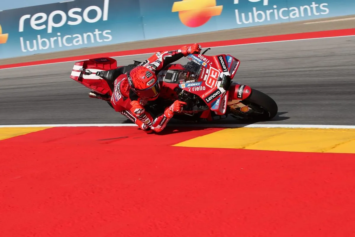 Marquez Tops Opening Aragon MotoGP Session, Beats Raul Fernandez