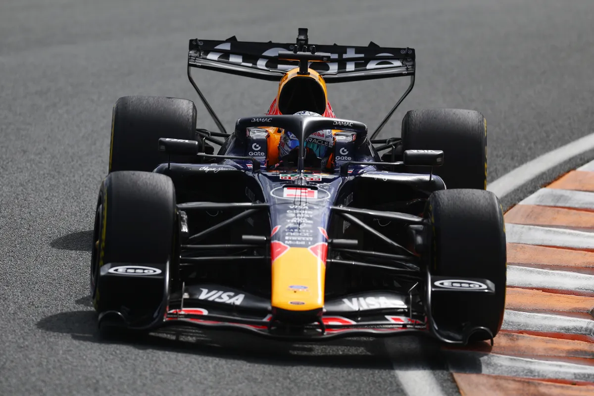 Max Verstappen during Dutch GP qualifying