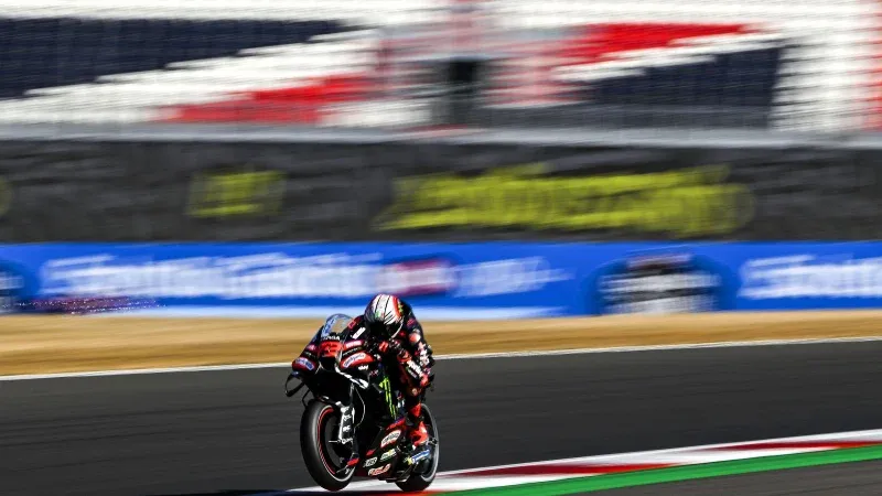 Bezzecchi Fastest at Silverstone Despite Knee Injury 'Driving Me Crazy'