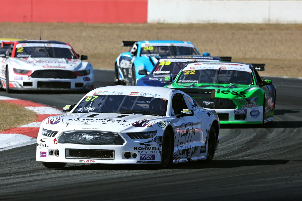 Morris Takes Last-Lap Win in Ipswich Trans Am Finale