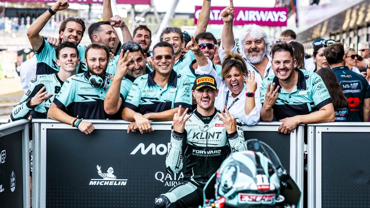 Kuda Hitam Moto2 Rayakan Podium Silverstone, Prediksi Masa Depan Satu Pemasok