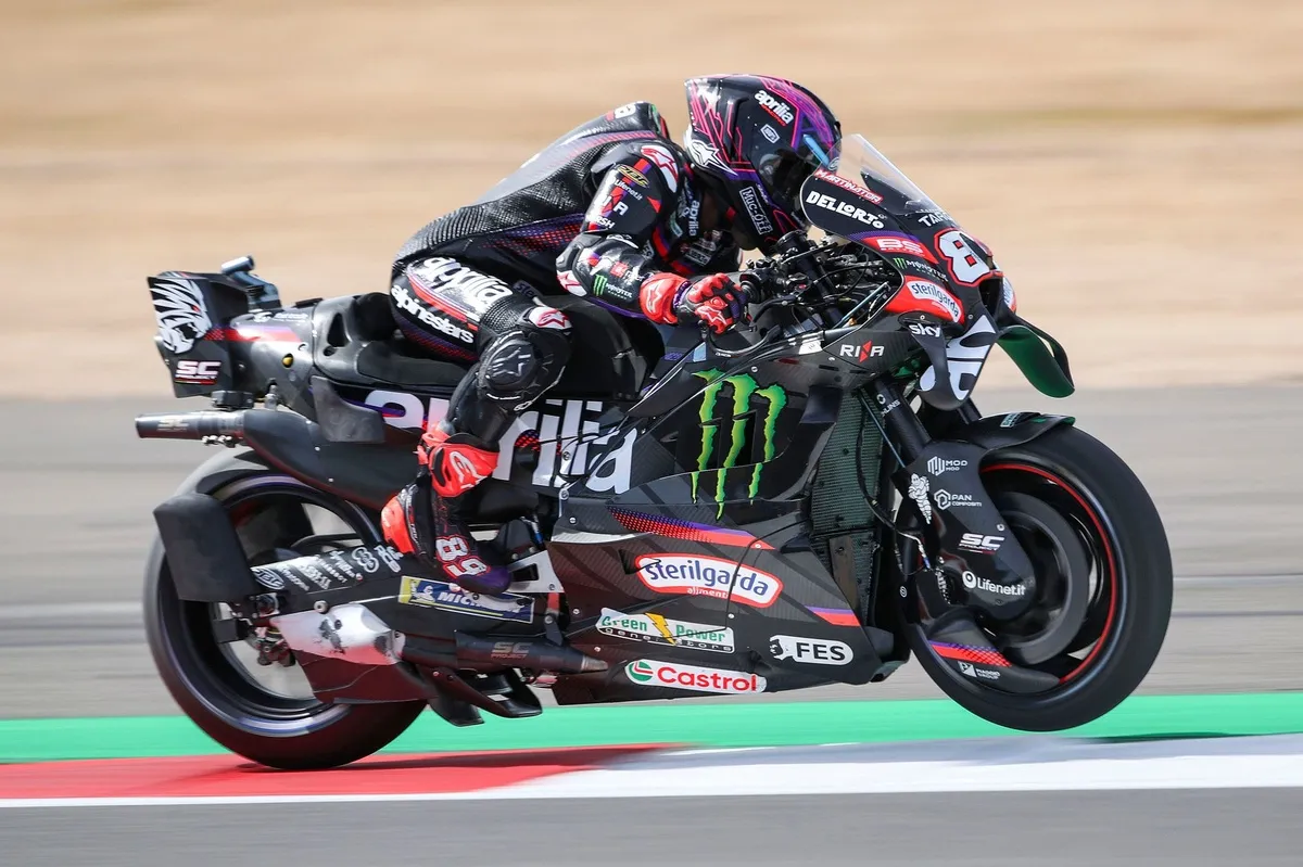 Martin Rebut Pole GP Inggris, Aprilia Kunci Baris Depan