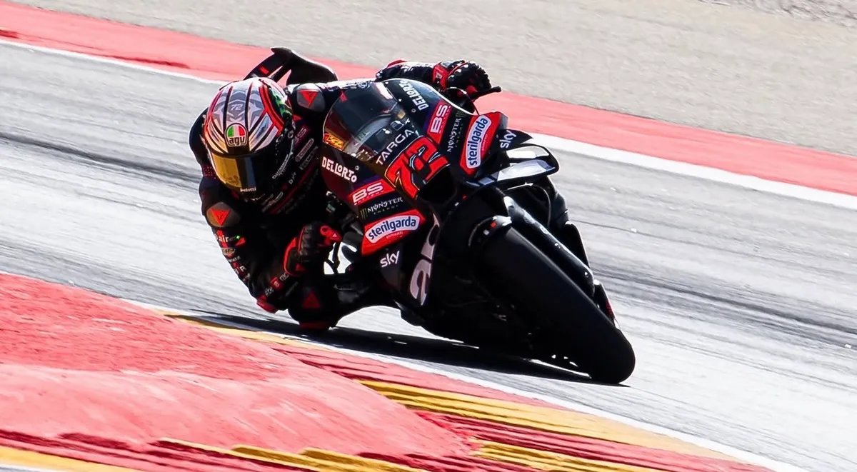 Bezzecchi Takes MotoGP Aragon Pole, Beats Marc Marquez