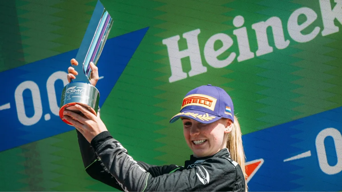 Payton Westcott Relieved After Maiden F1 Academy Win at Zandvoort