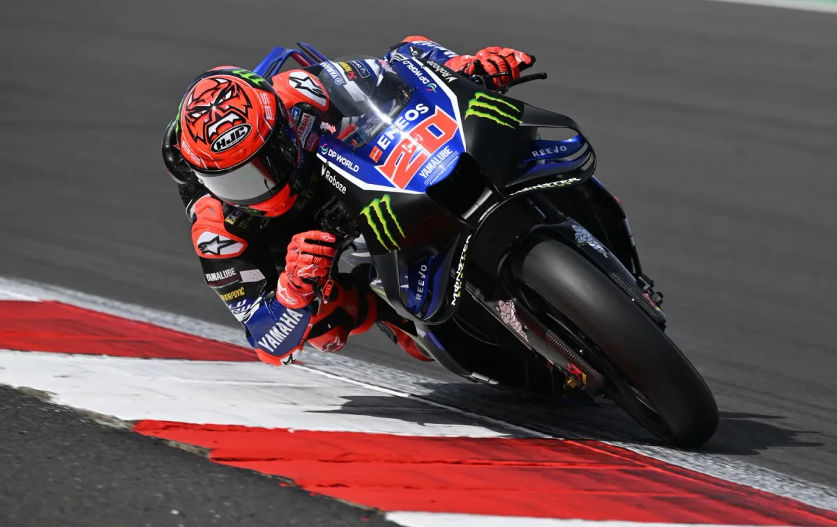 Quartararo Ungkap Keunggulan Aprilia atas Ducati dalam Manajemen Ban