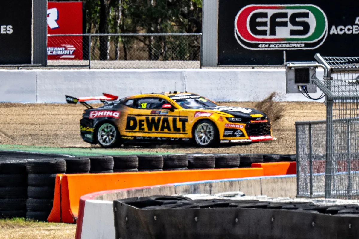 Randle leads enduro test at halfway, Team 18 hits trouble