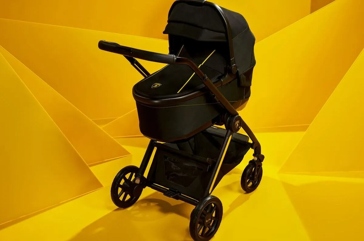 Lamborghini Unveils Reef AL Giallo, an Exclusive Stroller for Little Ones