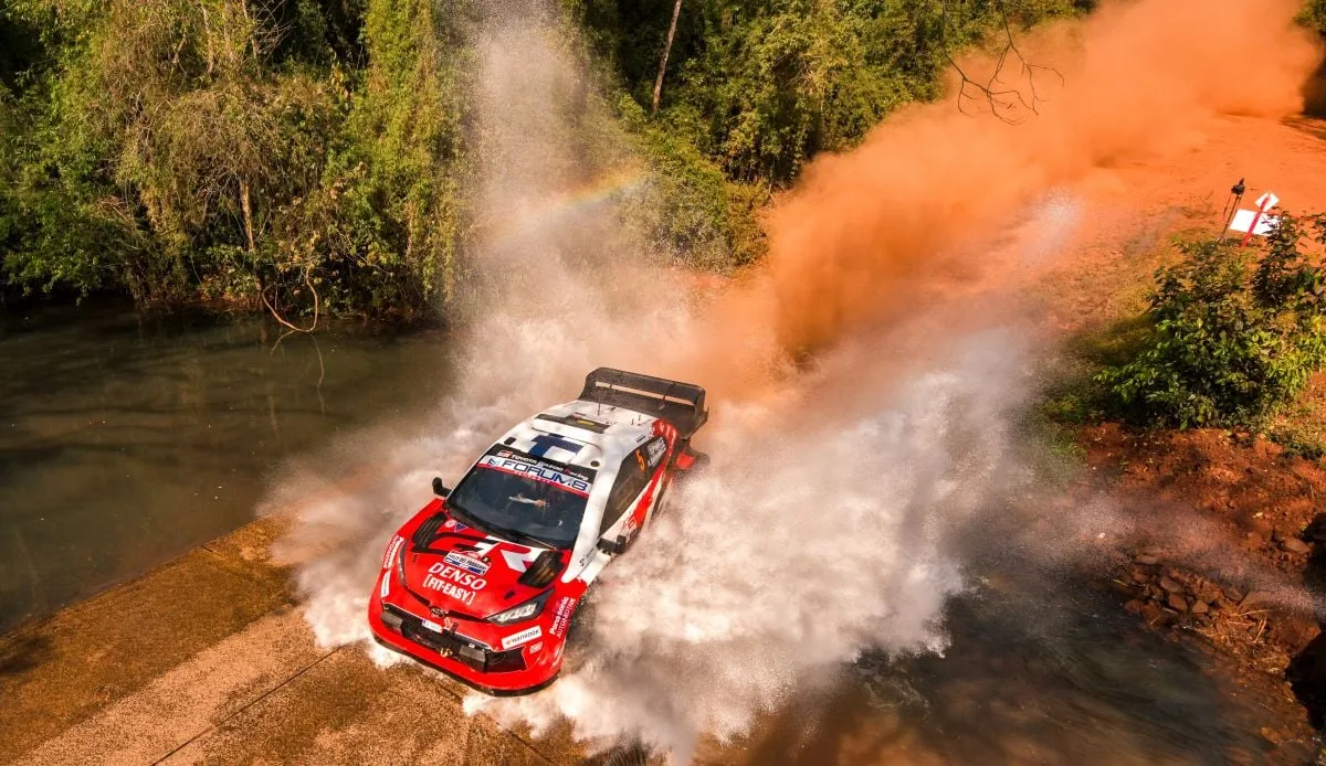 Pajari Eyes Hattrick, Leads Paddon in Paraguay