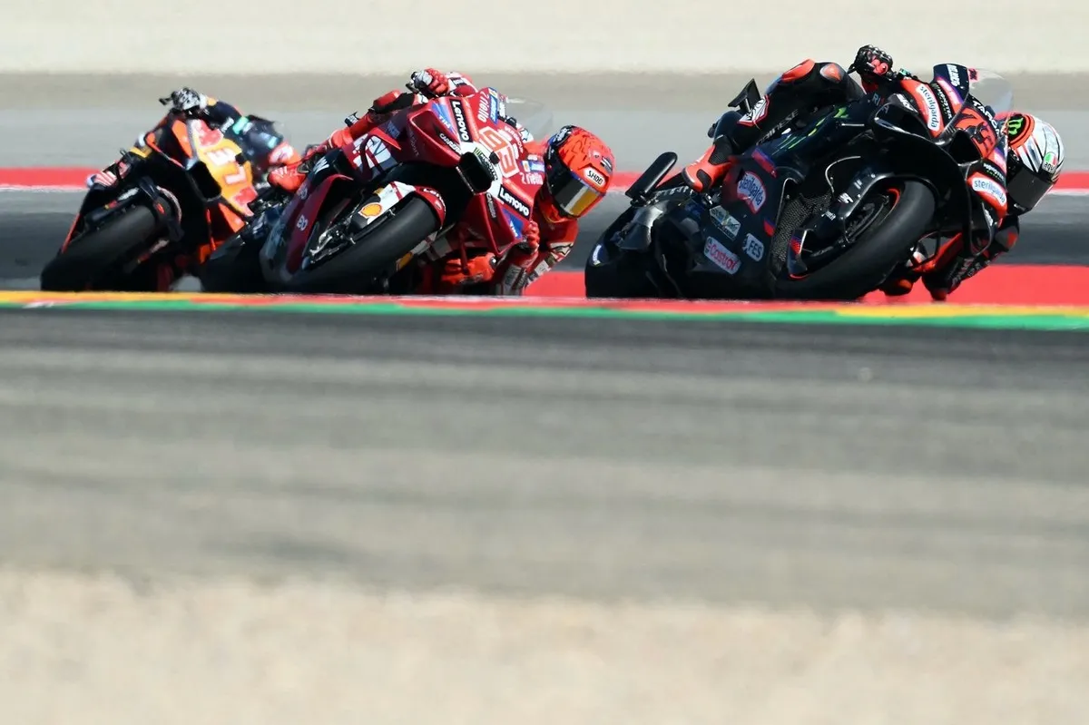 Marquez and Bezzecchi Heat Up Slipstream Battle at Aragon