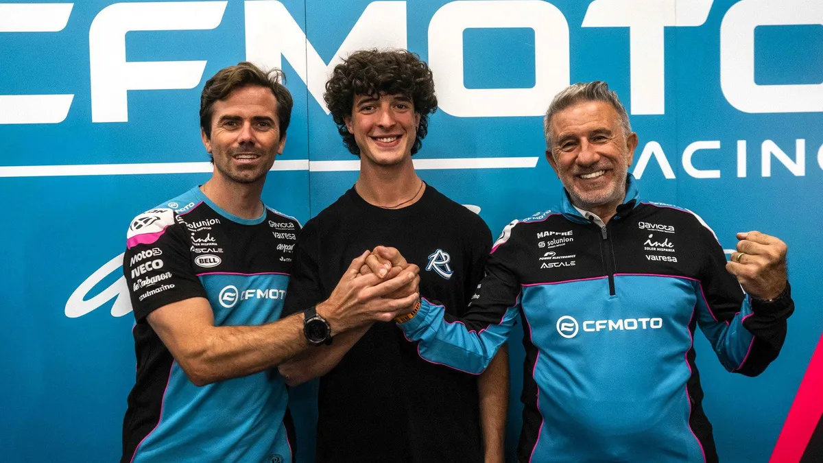 Vietti Joins CFMOTO Aspar for 2027 Moto2 Season