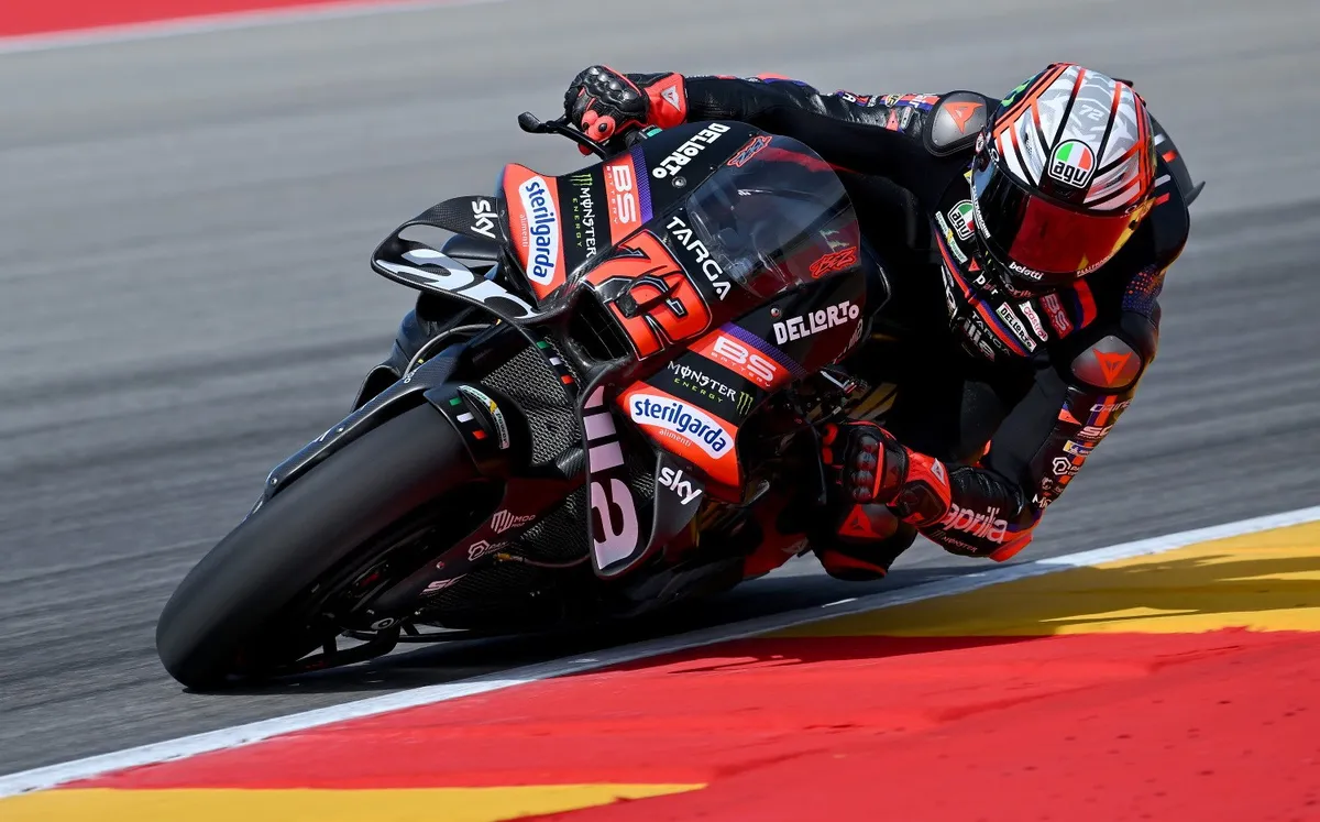 Warm Up MotoGP Aragon: Bezzecchi Kalahkan Marquez dan Acosta