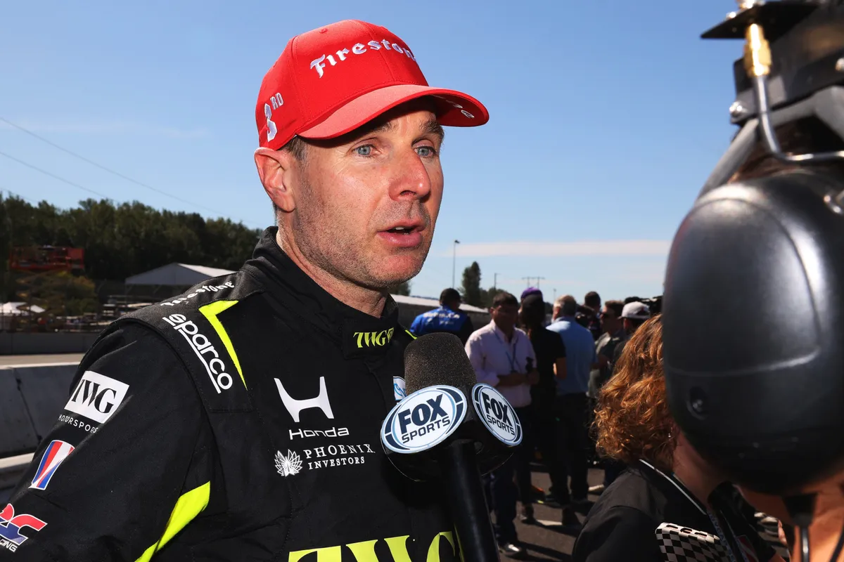 Will Power Rues Missed Pit Call but Still Earns Portland Podium