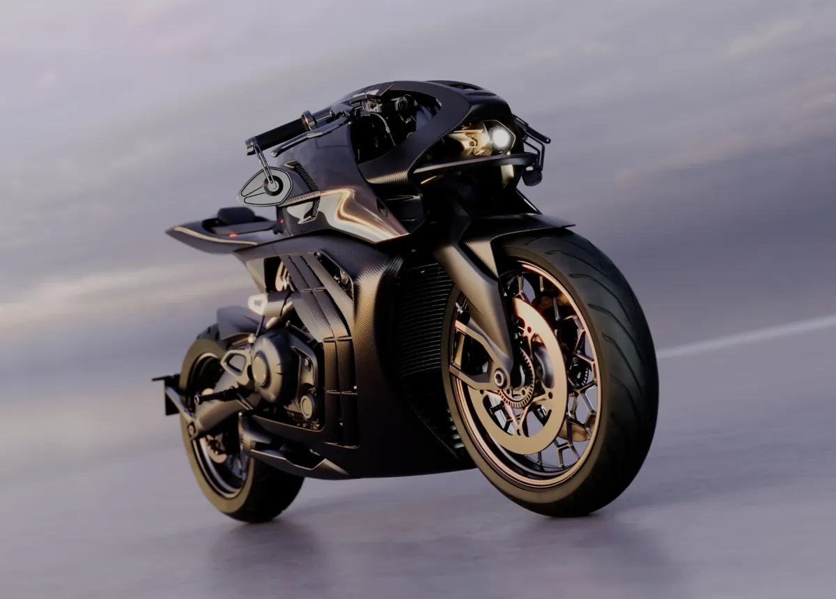 Aston Martin AMB 002 Roadster: Street-Legal Bike with 130 HP Titanium Frame