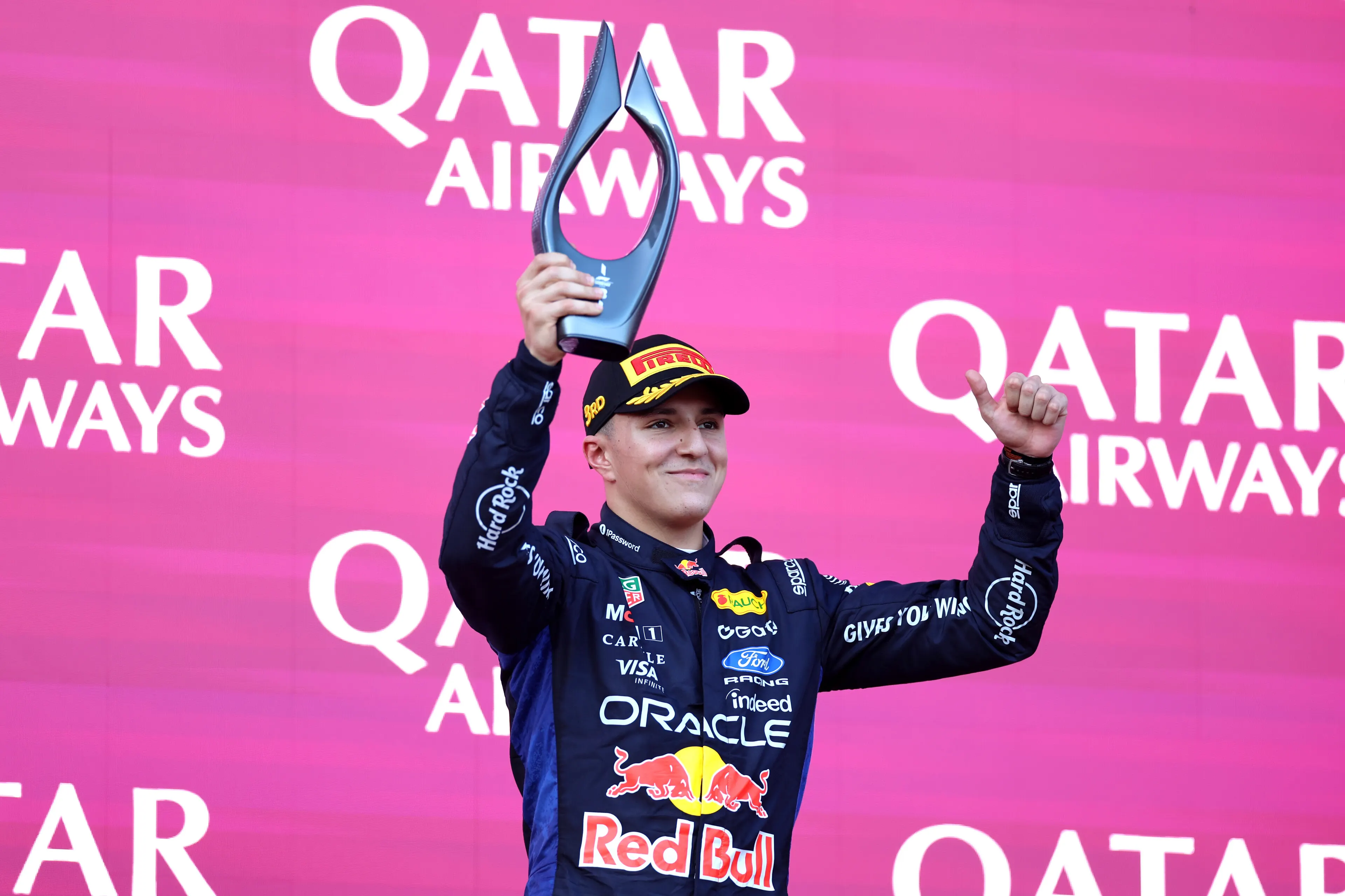 Isack Hadjar Returns to Podium as Red Bull Confirms Wrist Is Fine