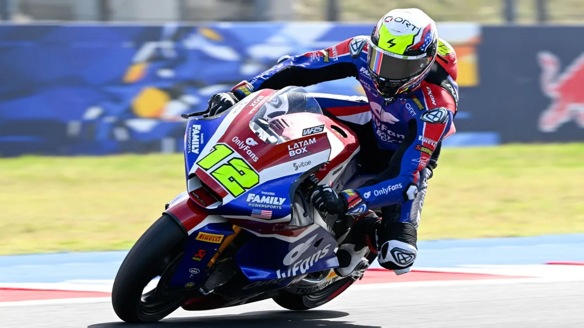 Salac Smashes Lap Record in Austrian Moto2 Practice