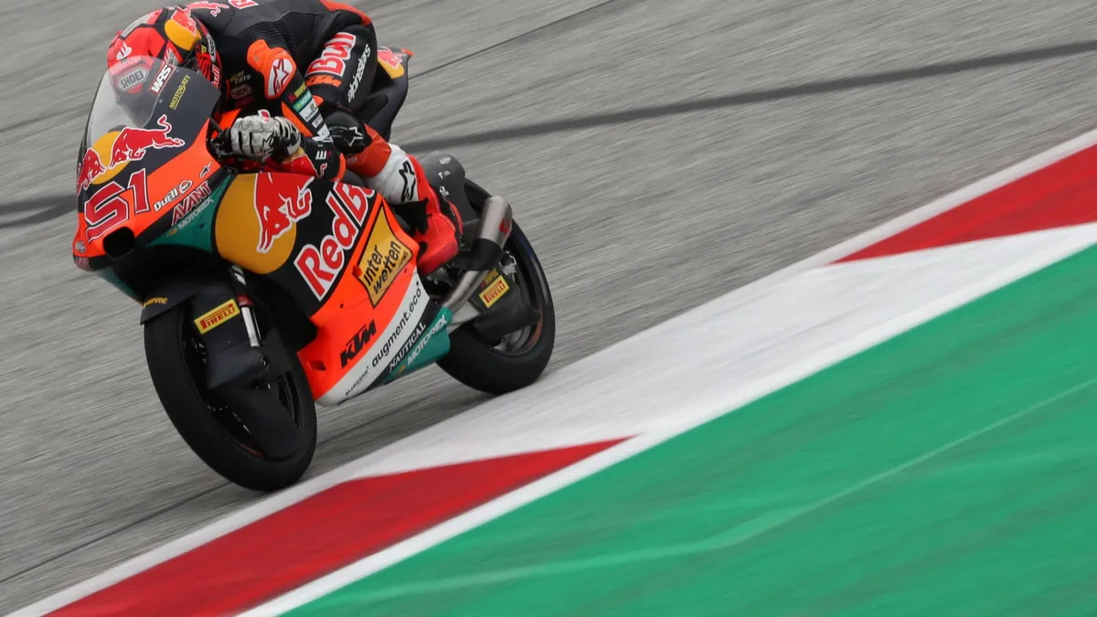 Uriarte Takes Stunning Pole for Moto3 Austria 2026