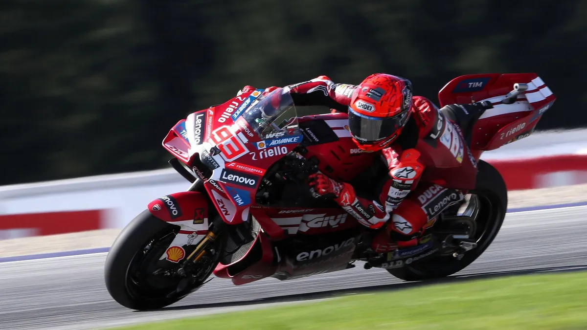 Marc Marquez Tops Austrian FP3 Despite Late Crash