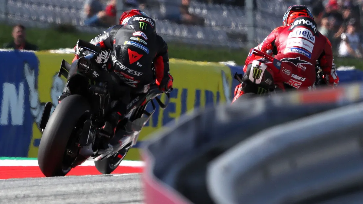 Bezzecchi Tercepat Warm-up MotoGP Austria, Acosta Kembali Jatuh