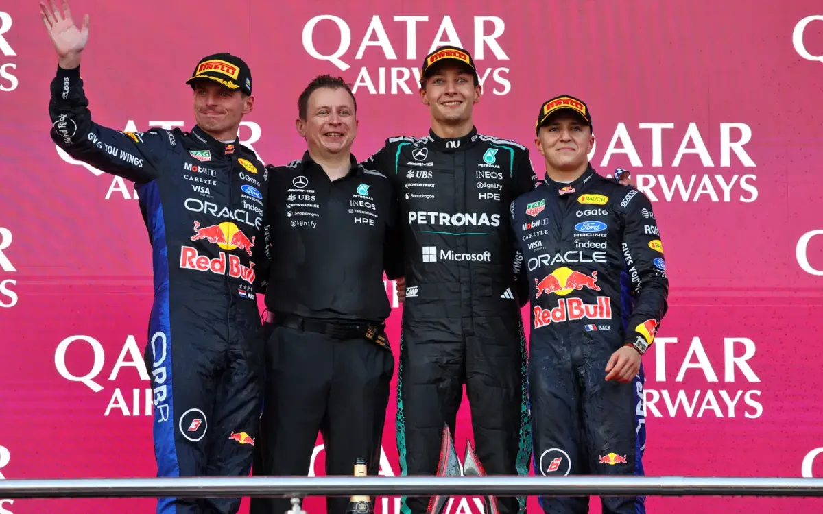 Russell Wins Dramatic F1 Azerbaijan 2026 as Alpine Implodes