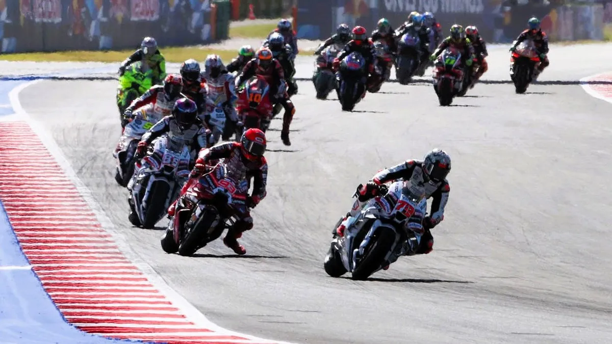 Marquez Wins Dramatic Misano as Bezzecchi Crashes Out