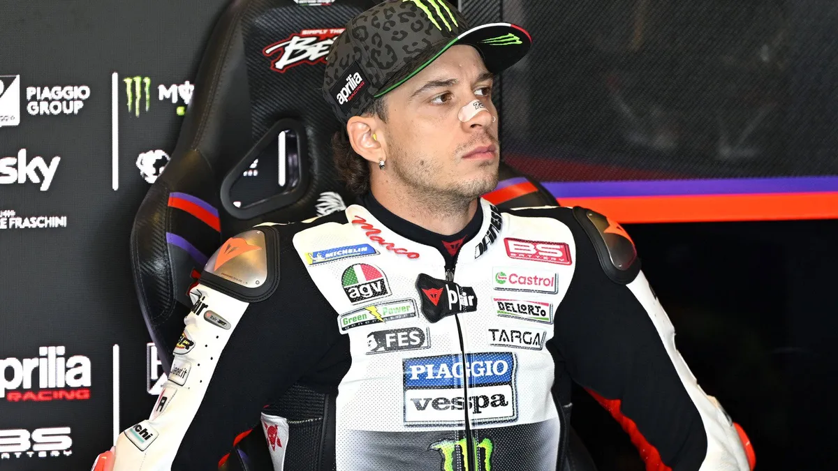 Bezzecchi Tercepat di Warm-up MotoGP Misano 2026, Martin Terpuruk