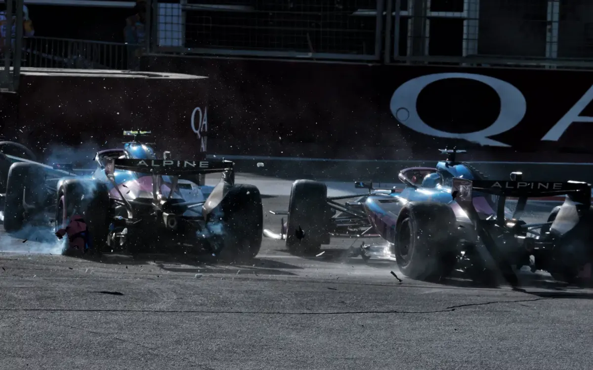 Alpine Condemns Online Abuse Again After Baku Crash Chaos