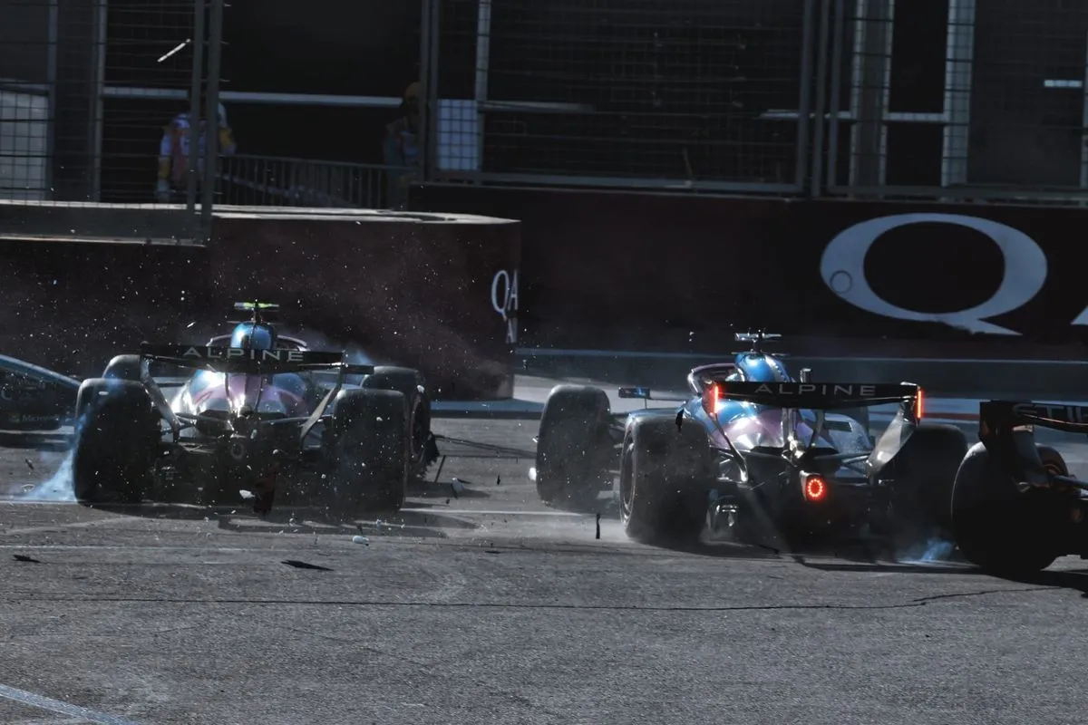 Alpine Pertimbangkan Sanksi untuk Colapinto Usai Crash di Baku