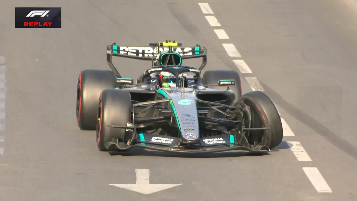Antonelli Furious After Costly Baku Qualifying Mistake