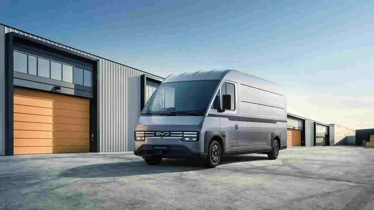 BYD E-Vali Electric Van Makes European Debut at IAA 2026