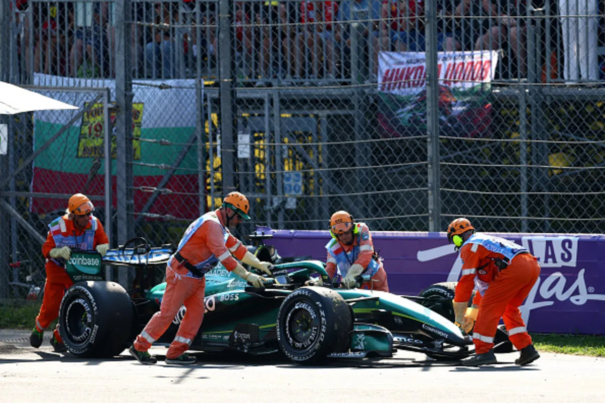 Aston Martin Gagal Total di Monza: Alonso dan Stroll Mundur