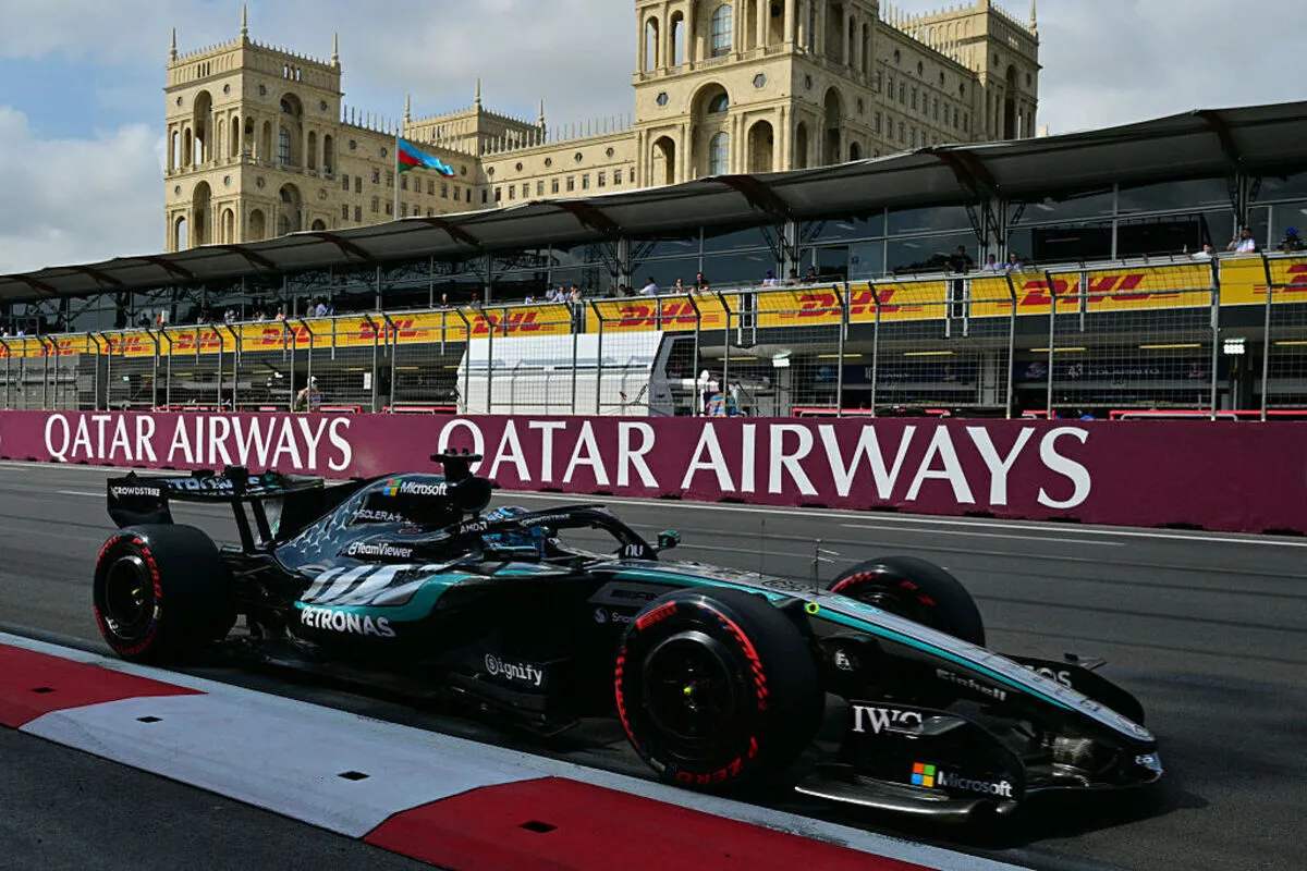 Baku: Russell Wins, Verstappen Threatens, Ferrari Crisis