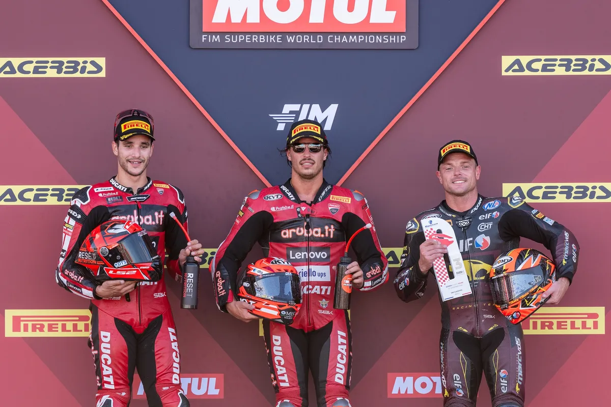 Bulega Menangi Race 1 WorldSBK Prancis Usai Red Flag dan Restart